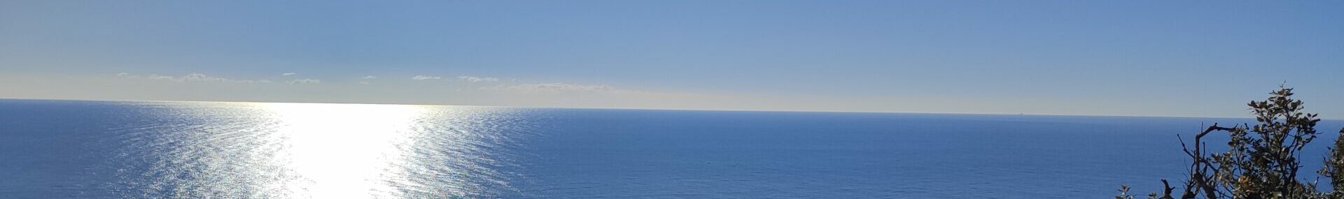 Mer Méditerranée Pradet Horizon Vue panoramique Côte Varoise Paysage marin