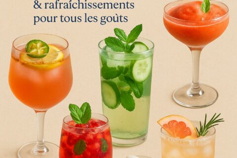 Idées de cocktails colorés et rafraîchissants pour l'été 2025 à préparer et déguster au Gîte Le Pénéquet ou ailleurs en Provence-Alpes-Côte d'Azur